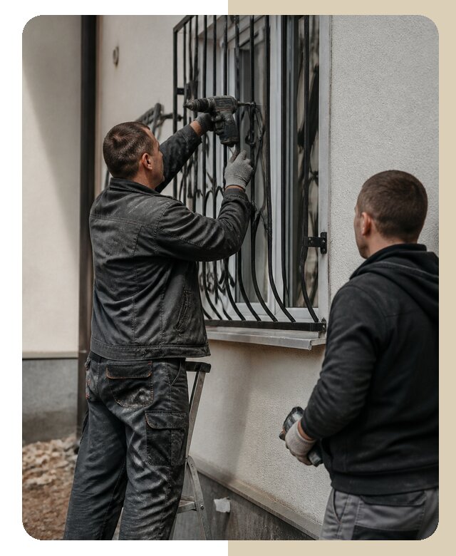 Установка наружных решеток в Октябрьском от 5075 р. | ДвериЛегко-Ктб